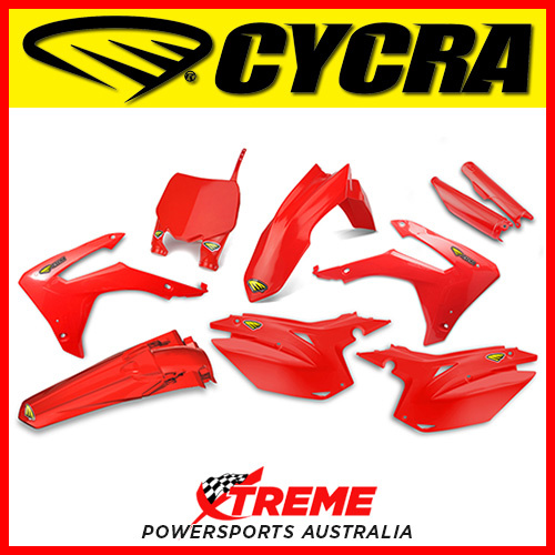Honda CRF250 2014-2017 Cycra Red Powerflow Body Kit CY9311-33