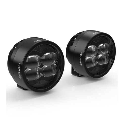 Denali D3 2800 Lumen LED Fog Light Kit for XLH 883 SPORTSTER HUGGER 1988-2003