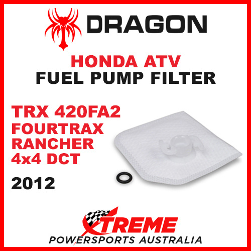 Whites TRX420FA2 4X4 DCT FOURTRAX RANCHER 2014 ATV HONDA FUEL PUMP FILTER 