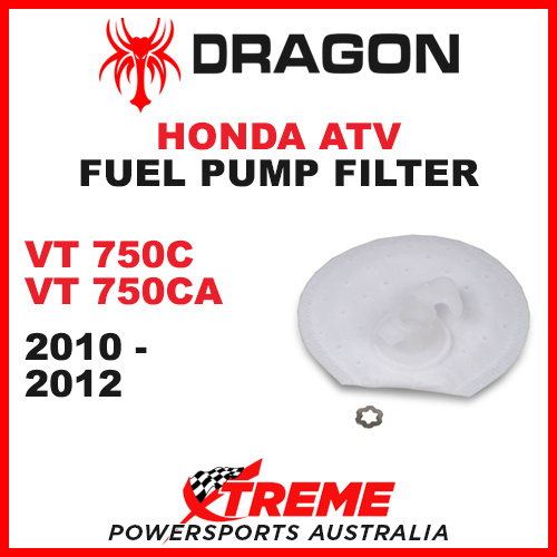 Whites VT750C&CA 2010-2012 ATV HONDA FUEL PUMP FILTER ROUND STYLE