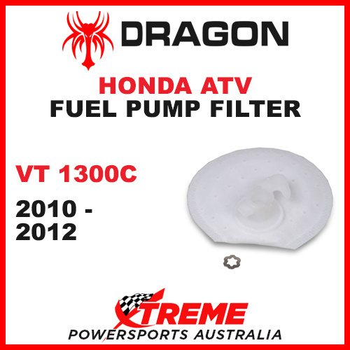 Whites VT1300C 2010-2012 ATV HONDA FUEL PUMP FILTER ROUND STYLE