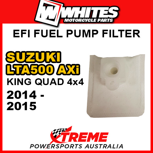 Whites DFPF06 For Suzuki LTA500 2014-2015 AXi King Quad 4x4 EFI Fuel Pump Filter 