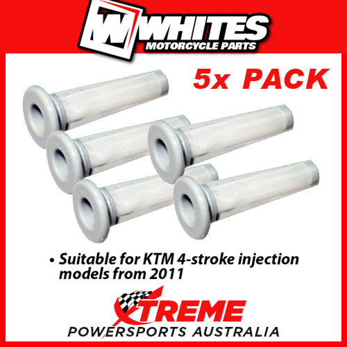 Whites 5-Pack EFI Inline Filter KTM 250 XCF 2011-2018 ,OEM 78141013190
