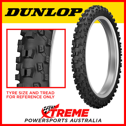 Dunlop Geomax Front/Rear MX33 60/100-10 2.50-10 Mini MX Tyres Intermediate-Soft DMX3310060