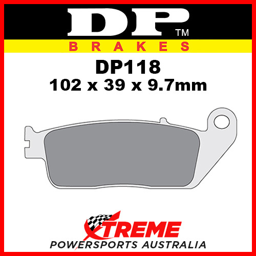 DP Brakes Indian Chief Dark Horse 1811 2017 Sintered Metal Rear Brake Pad