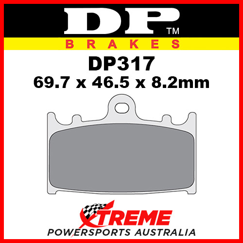 DP Brakes For Suzuki GSX-R750 2000-2003 Sintered Metal Front Brake Pad