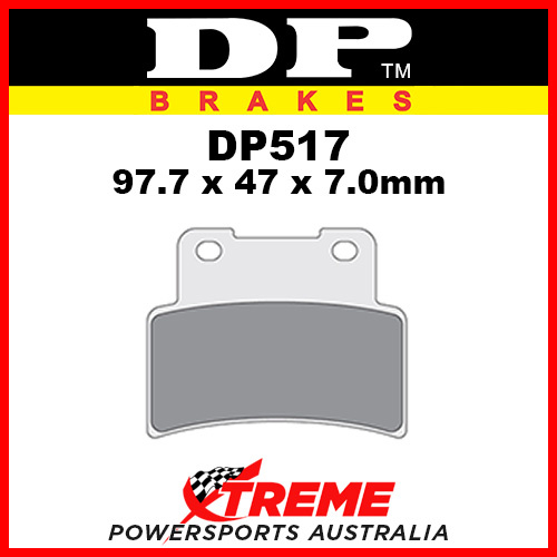 Aprilia Dorsoduro 750 ABS 08-14 DP Brakes Sintered Metal Front Brake Pad