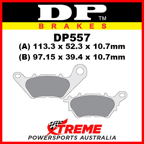 Yamaha YZF-R3 15-16 DP Brakes Sintered Metal Rear Brake Pad