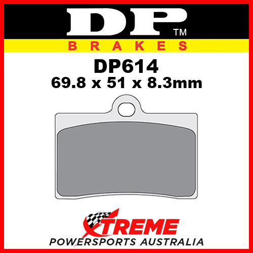 DP Brakes Ducati 750 Monster 1998-1999 Sintered Metal Front Brake Pad
