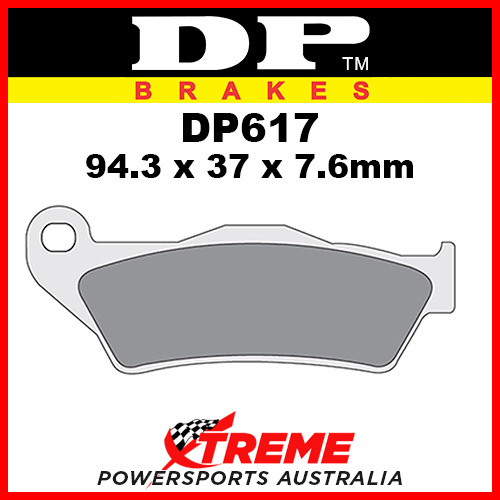 Husqvarna TE 125 4T 2011-2013 DP Brakes Sintered Metal Front Brake Pad