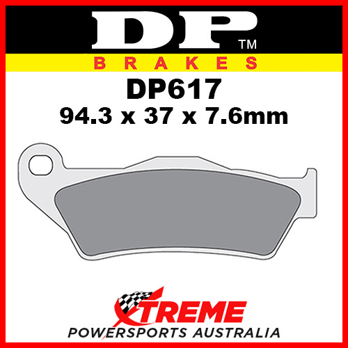 Husqvarna TE 610 E 95-00,02-03 DP Brakes Sintered Metal Front Brake Pad