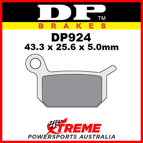 DP Brakes KTM 65 SX 65SX 2004-2008 Sintered Metal Rear Pad