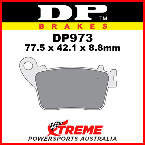 Yamaha YZF-R1 60th Anniversary Edition 2016 DP Brakes Sintered Metal Rear Brake Pad