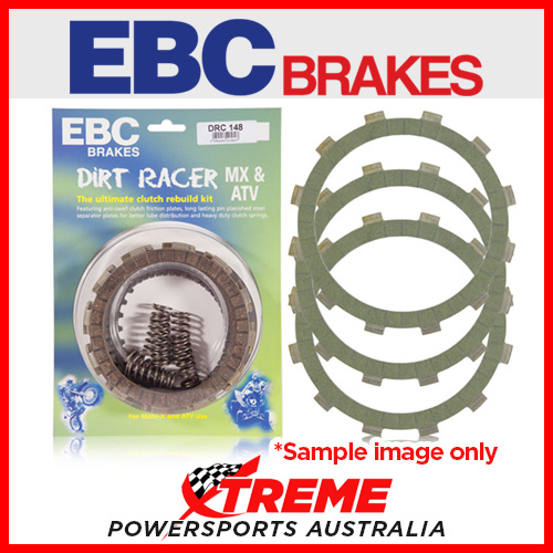 Kawasaki KX 250 92-02 EBC Clutch Fibres, Steels, Springs Set, DRC046