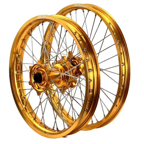 DID ENVY Gold/Gold 21/18 Wheel Set for Honda CR500R 1989-1994