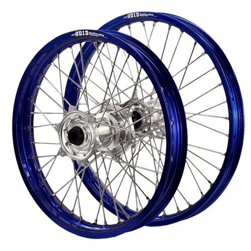 DID ENVY Blue/Silver 21/18 Wheel Set for Honda CR500R 1995-2001