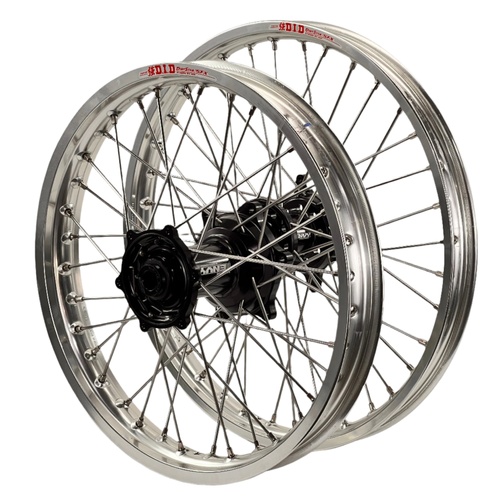 DID ENVY Silver/Black 21/19 Wheel Set for Suzuki RM125 1996-1999
