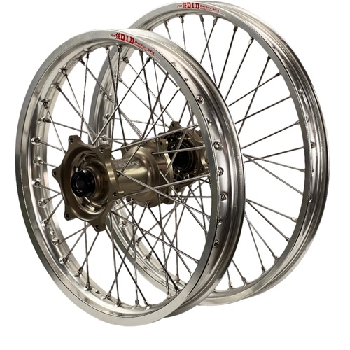 DID ENVY Silver/Factory 21/19 Wheel Set for Yamaha WR250Z 1996-1997