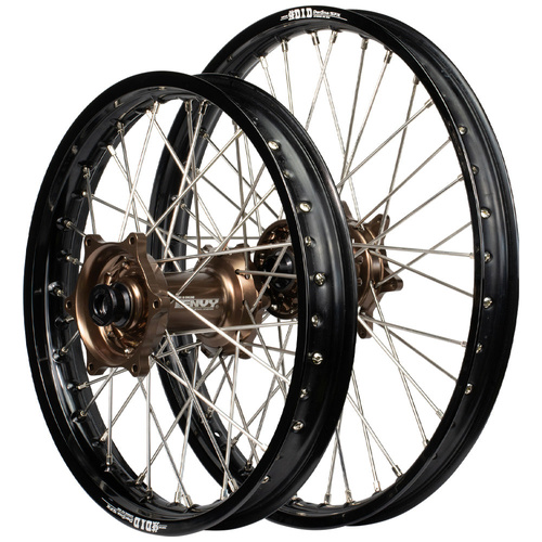 DID ENVY Black/Mag 21/18 Wheel Set for KTM 250 EXC 2003-2015