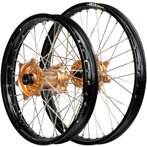 DID ENVY Black/Copper 21/18 Wheel Set for Husqvarna FE 501 2016-2023
