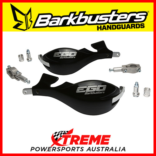 Barkbusters EGO Mini Handguard Two Point Mount Straight 22mm Black EGO-004-00-BK