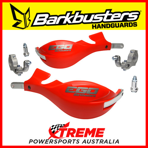 Barkbusters EGO Handguard Two Point Mount Tapered Red EGO-005-02-RD