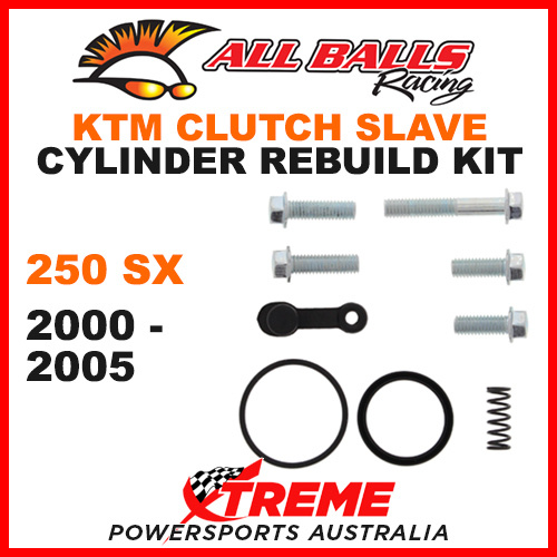 ALL BALLS 18-6008 KTM CLUTCH SLAVE CYLINDER REBUILD KIT 250SX 250 SX 2000-2005