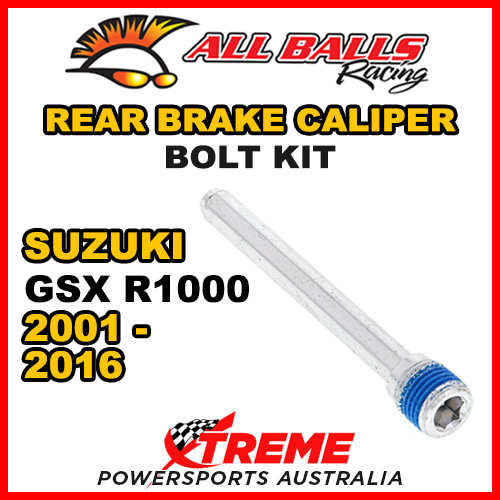 All Balls 18-7004 For Suzuki GSX-R1000 GSX-R 1000 01-16 Rear Brake Caliper Bolt Kit