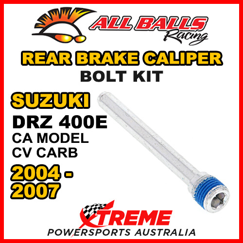 All Balls 18-7004 For Suzuki DRZ400E CA CV Carb 04-07 Rear Brake Caliper Bolt Kit