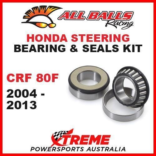 MX Steering Head Bearing Kit Honda CRF80F CRF 80F 2004-2013 Moto, All Balls 22-1002