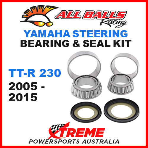 22-1004 STEERING HEAD STEM BEARING KIT YAMAHA TT-R230 TTR230 2005-2015