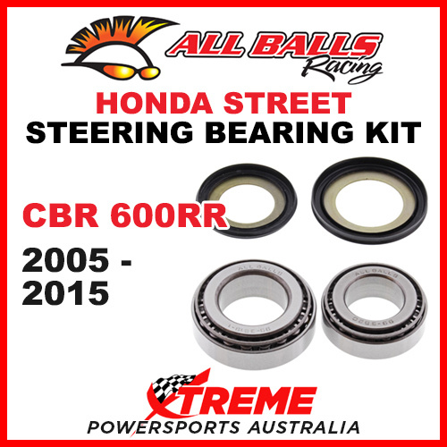 All Balls 22-1020 Honda CBR600RR 2005-2015 Steering Head Stem Bearing Kit