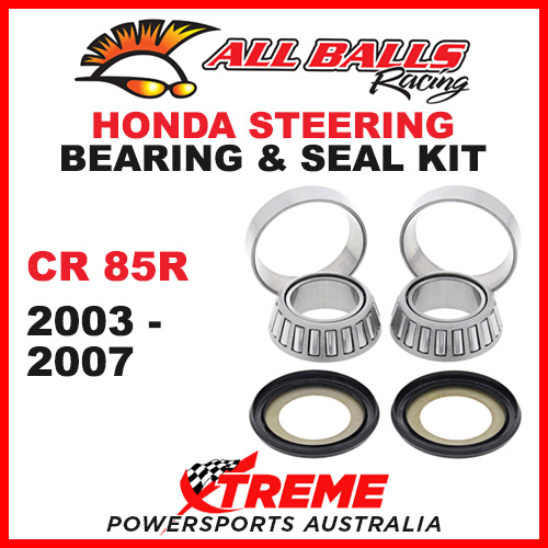 22-1021 Honda CR85R CR 85R 2003-2007 Steering Head Stem Bearing & Seal Kit