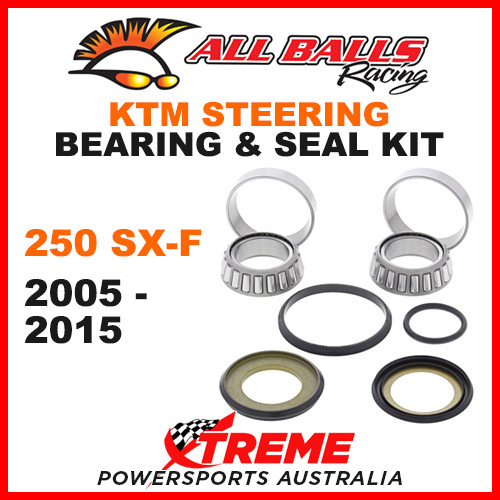 22-1026 KTM 250 SX-F 250SX-F 2005-2015 Steering Head Stem Bearing Kit MX Dirt Bike