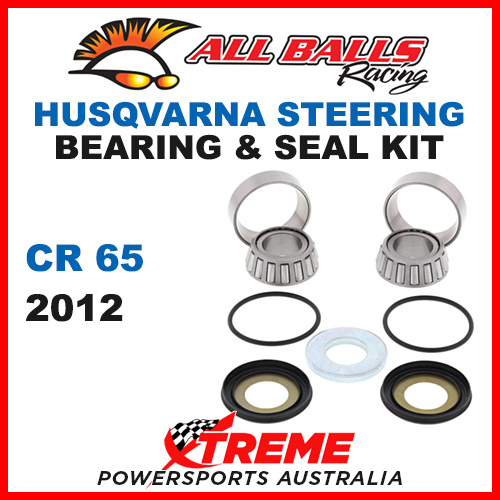 22-1047 Husqvarna CR65 CR 65 2012 Steering Head Stem Bearing & Seal Kit