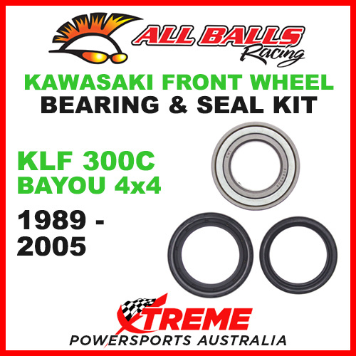 25-1502 ATV FRONT WHEEL BEARING KIT KAWASAKI KLF300C KLF 300C BAYOU 1989-2005