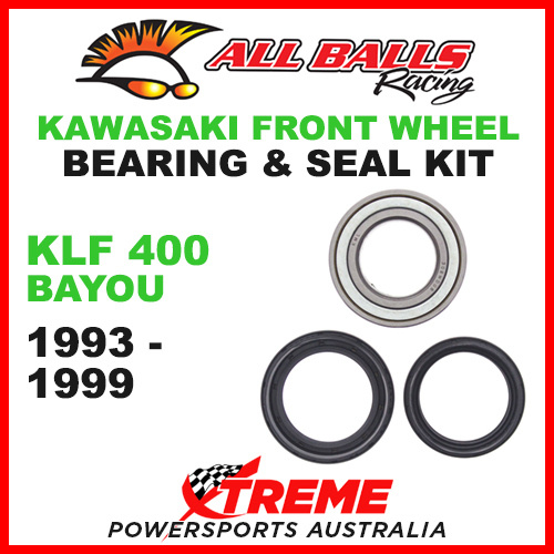 25-1502 ATV FRONT WHEEL BEARING KIT KAWASAKI KLF400 KLF 400 BAYOU 1993-1999