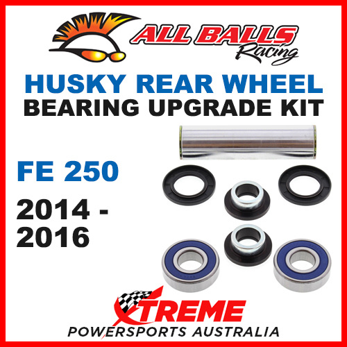 25-1552 Husqvarna FE250 FE 250 2014-2016 Rear Wheel Bearing Upgrade Kit