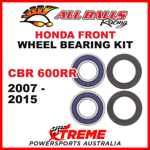 25-1562 Honda CBR600RR CBR 600RR 2007-2015 Front Wheel Bearing Kit