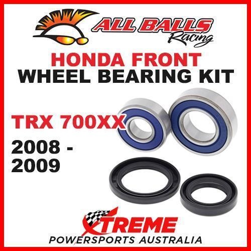 Front Wheel Bearing Kit Honda ATV TRX700XX TRX 700XX 2008-2009, All Balls 25-1576