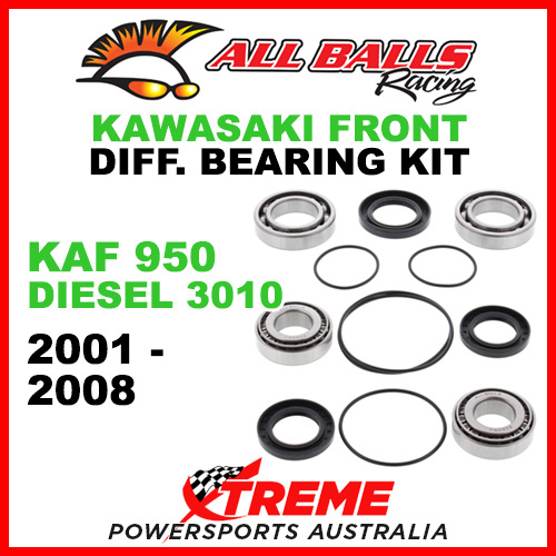 25-2093 Kawasaki KAF 950 3010 Diesel 2001-2008 Front Differential Bearing Kit