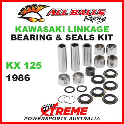 27-1107 Kawasaki KX125 KX 125 1986 Linkage Bearing & Seal Kit Dirt Bike