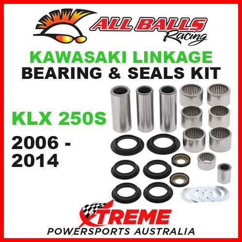 27-1123 Kawasaki KLX250S KLX 250S 2006-2014 Linkage Bearing & Seal Kit Dirt Bike