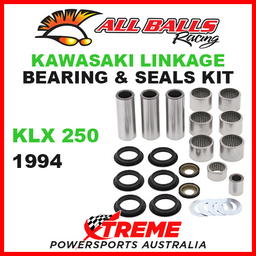 27-1138 Kawasaki KLX250 KLX 250 1994 Linkage Bearing & Seal Kit Dirt Bike
