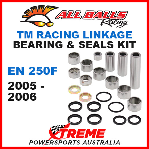 27-1156 TM Racing EN250F EN 250F 2005-2006 Linkage Bearing & Seal Kit Dirt Bike