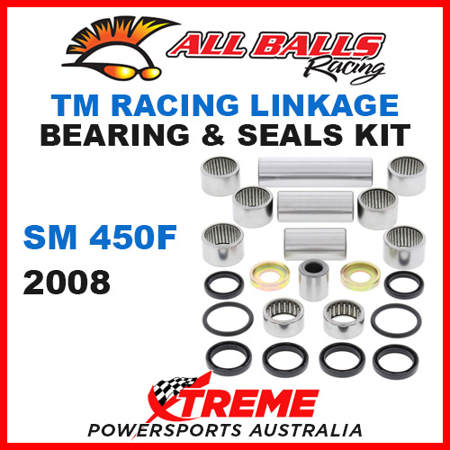 27-1163 TM Racing SM450F SM 450F 2008 Linkage Bearing & Seal Kit Dirt Bike