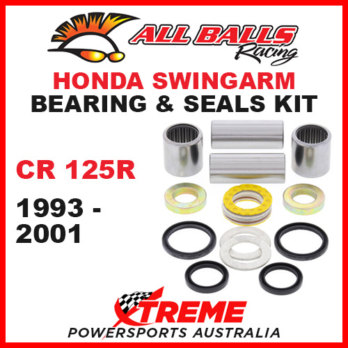 28-1041 MX Swingarm Bearing Kit Honda CR125R 1993-2001 Off Road