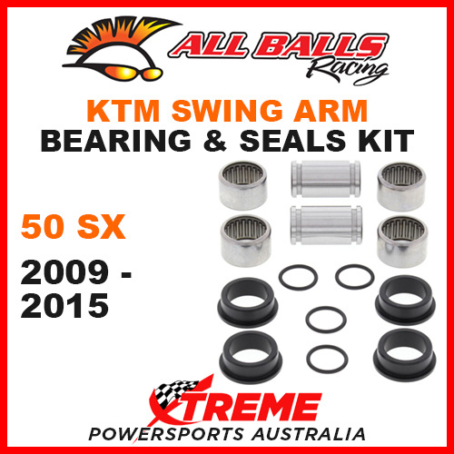 ALL BALLS 28-1129 MX SWINGARM BEARING KIT KTM 50SX 50 SX 50cc 2009-2015 OFF ROAD