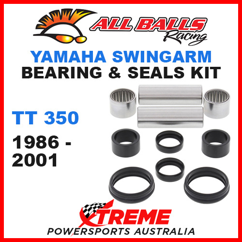All Balls 28-1140 Yamaha TT350 TT 350 1986-2001 Swingarm Bearing & Seal Kit