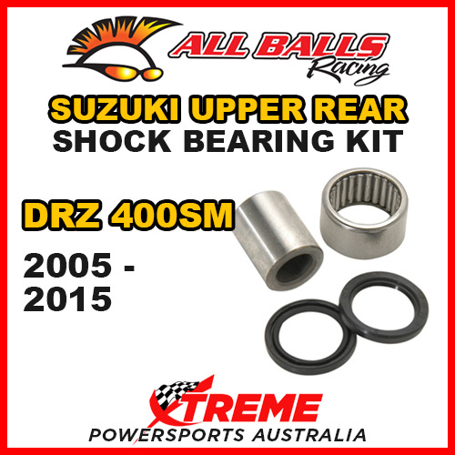 Upper Rear Shock Bearing Kit For Suzuki DRZ400SM DRZ 400SM DR-Z400SM 05-2015, All Balls 29-5054